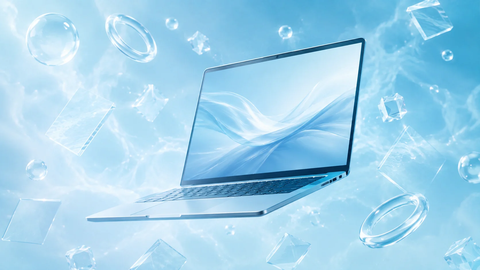 Laptop sebagai pusat alat kreatif